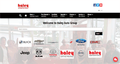 Desktop Screenshot of haleyauto.com